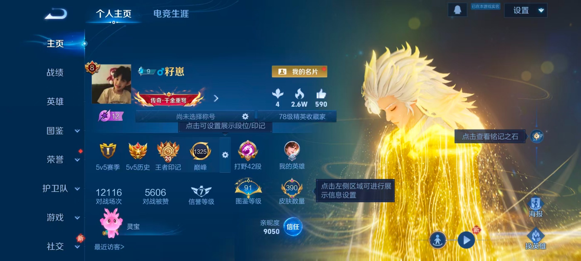 WZCMW4205030王者荣耀账号详情图18