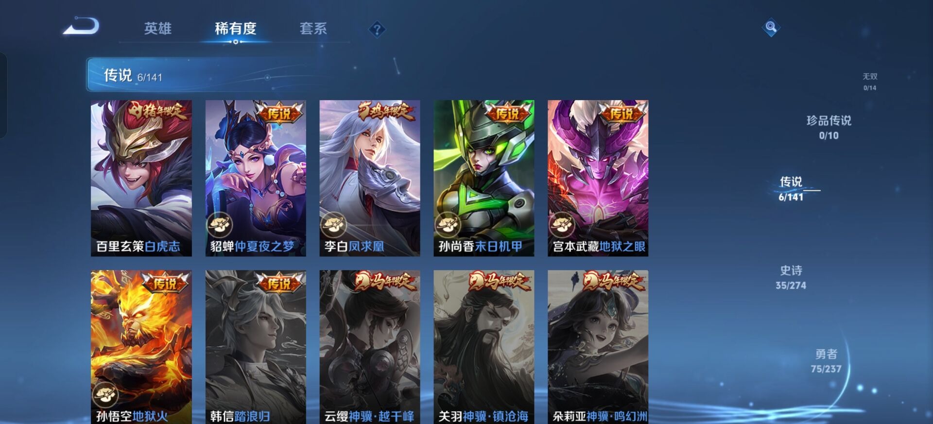 WZCMW4185784王者荣耀账号详情图4