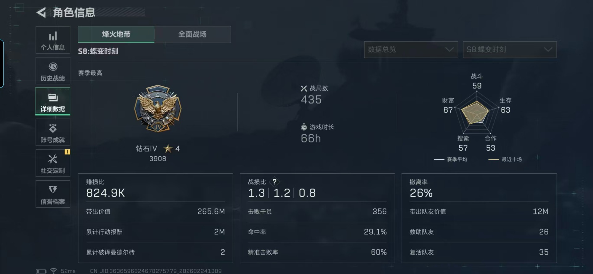 SJZQM458702三角洲行动账号详情图38