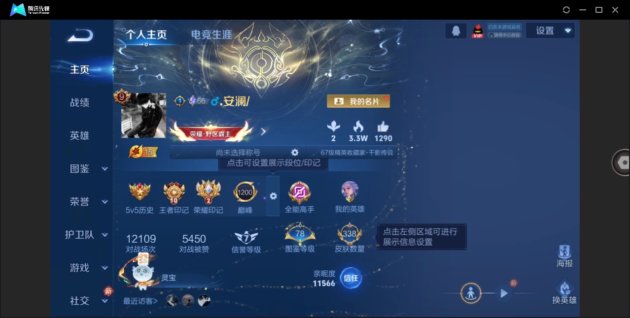 WZQM4191135王者荣耀账号详情图5 WZQM4191135王者荣耀账号详情图5