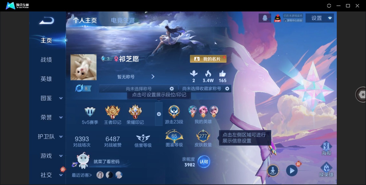 WZQM4191155王者荣耀账号详情图5