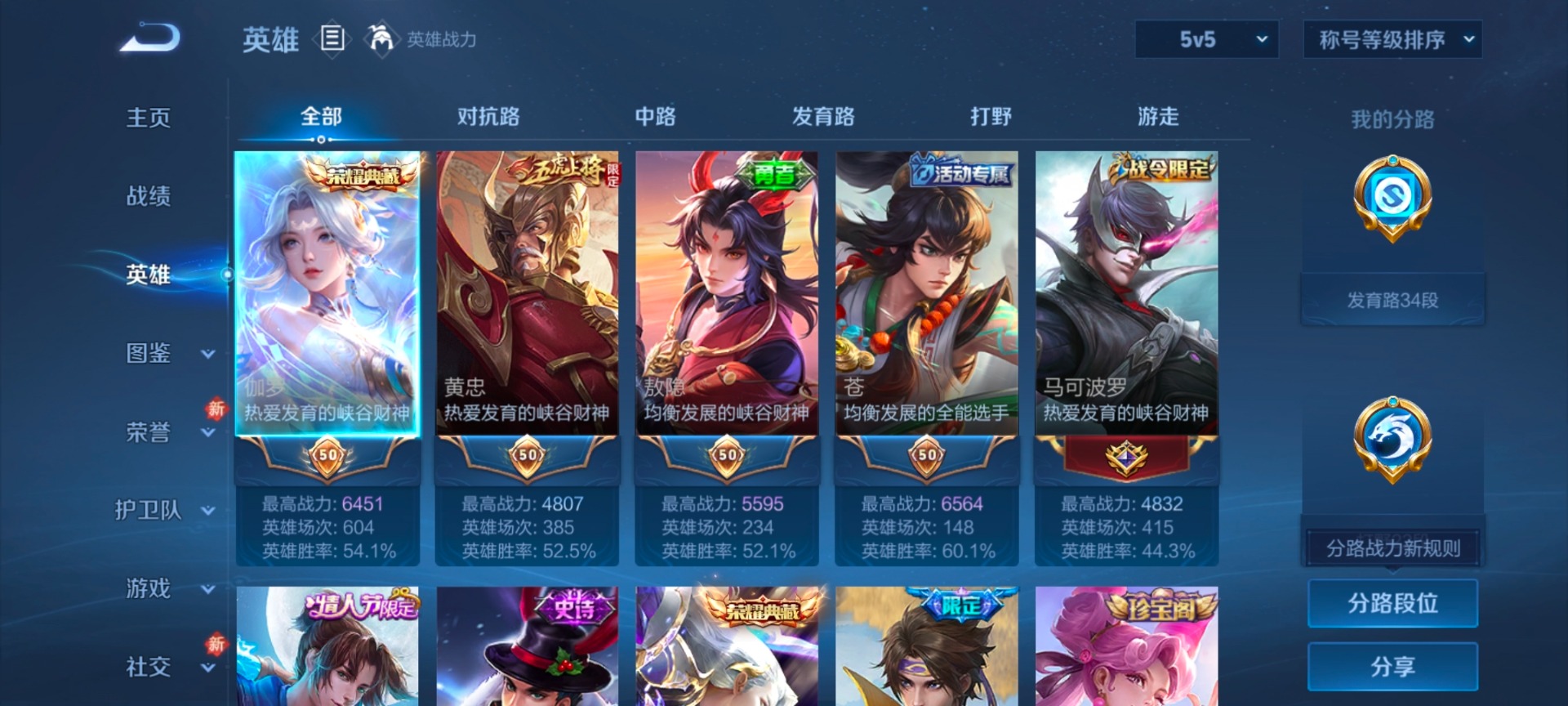 WZQM4205177王者荣耀账号详情图4