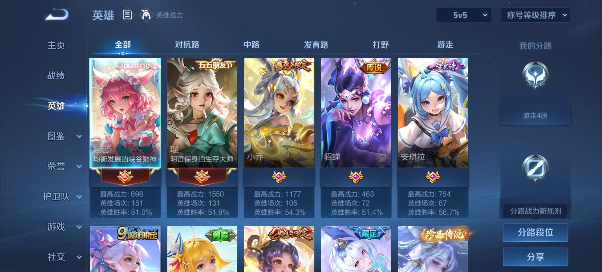 WZQM4196112王者荣耀账号详情图13