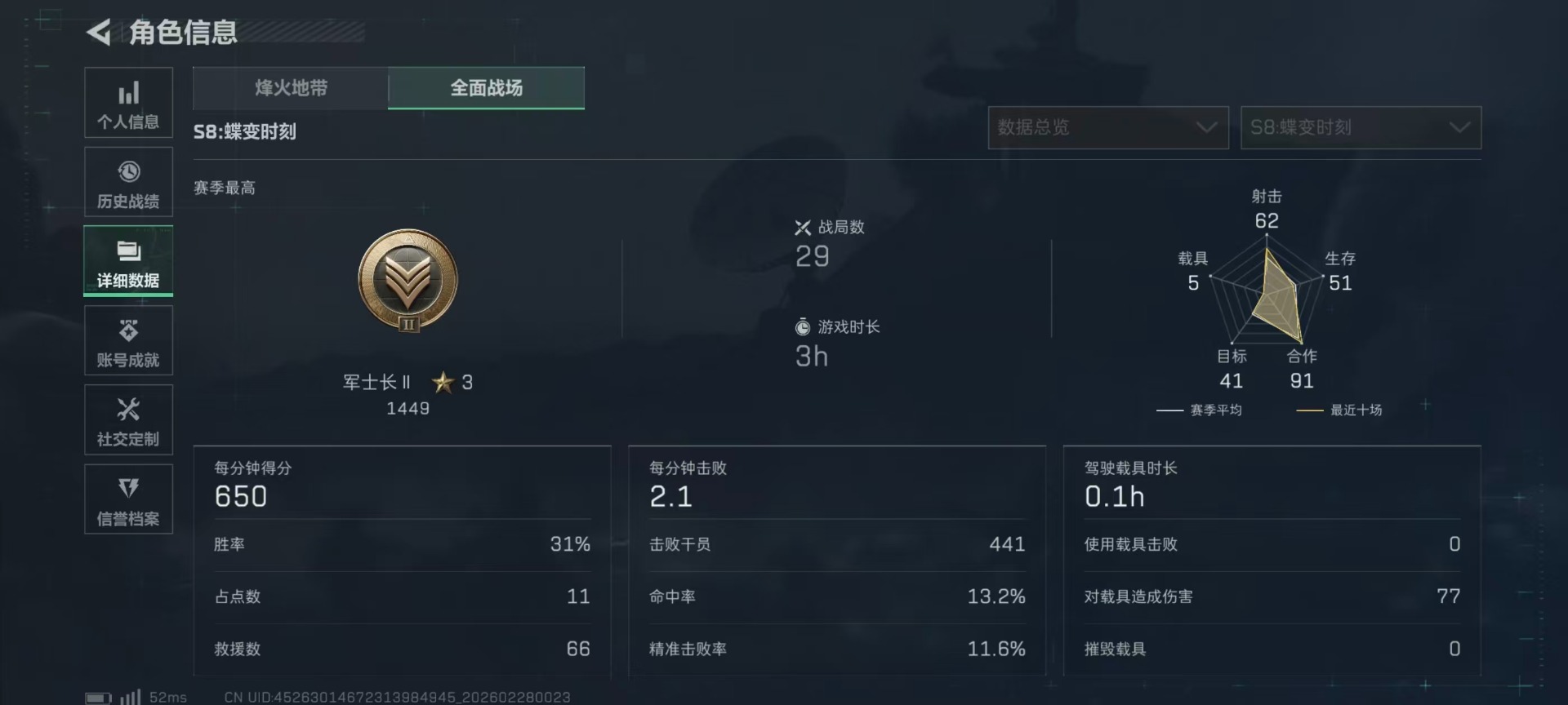 SJZCMW466663三角洲行动账号详情图27 SJZCMW466663三角洲行动账号详情图27