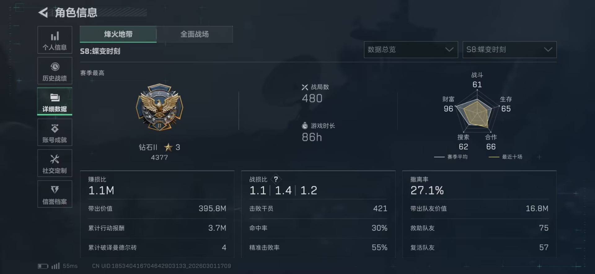 SJZQM471254三角洲行动账号详情图32