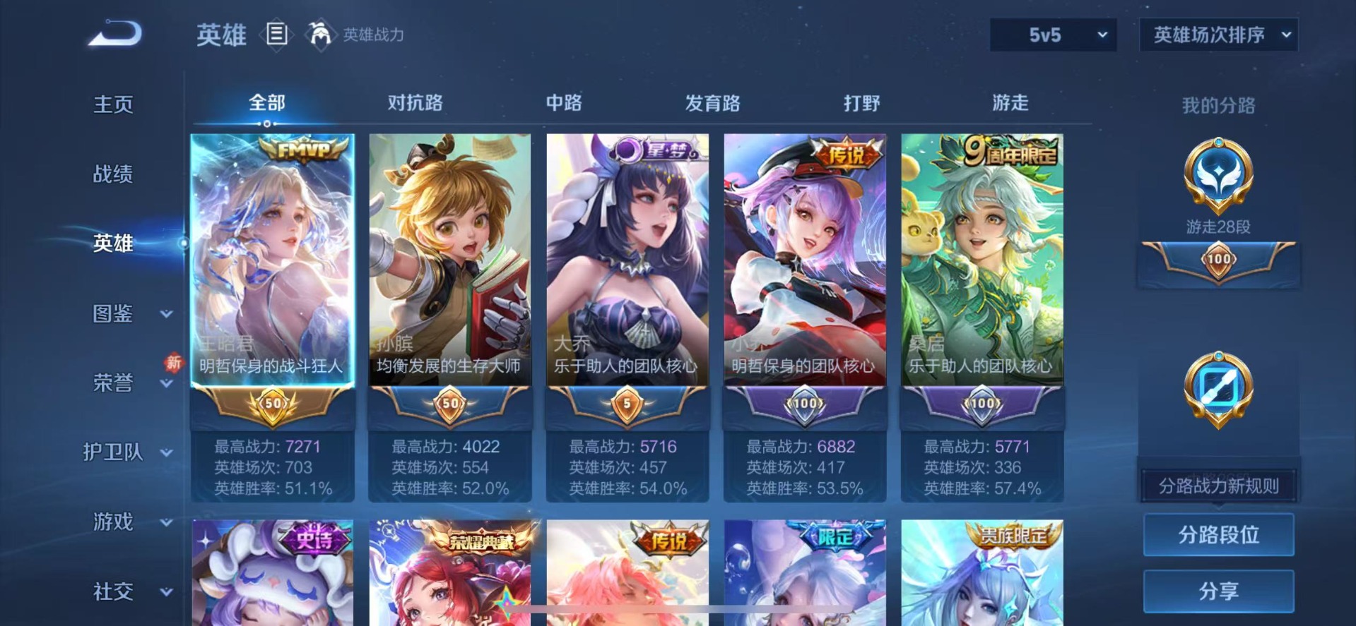 WZQM4197182王者荣耀账号详情图6