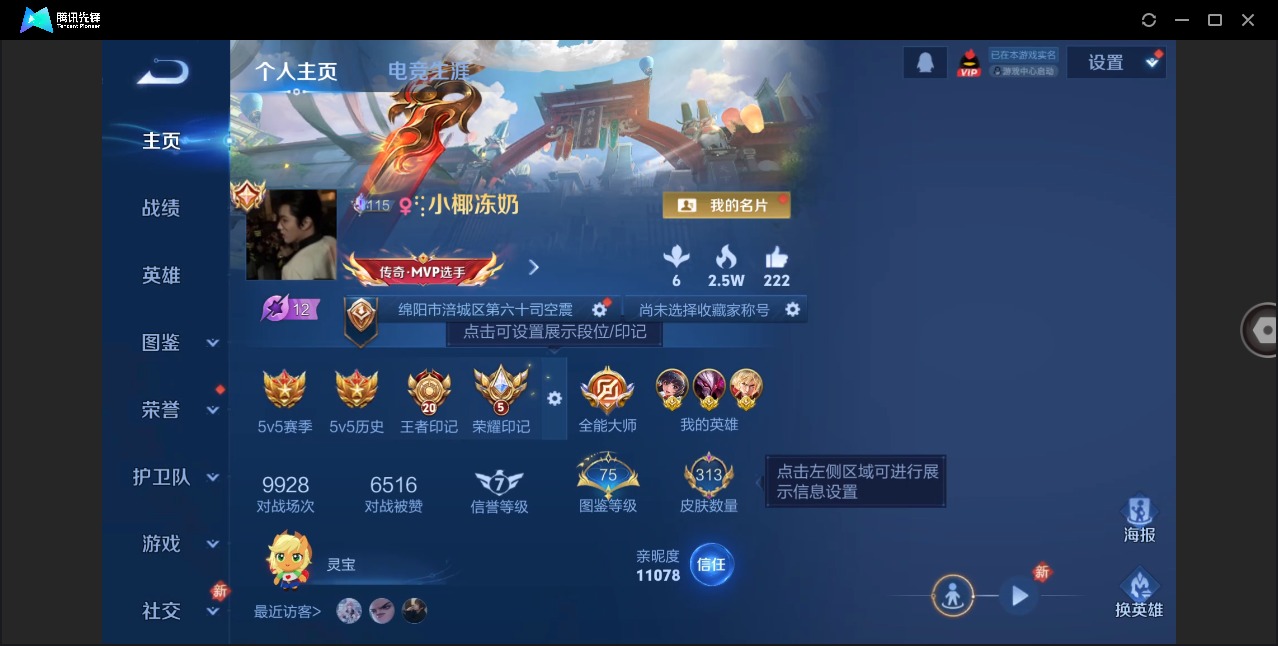 WZQM4197723王者荣耀账号详情图4 WZQM4197723王者荣耀账号详情图4