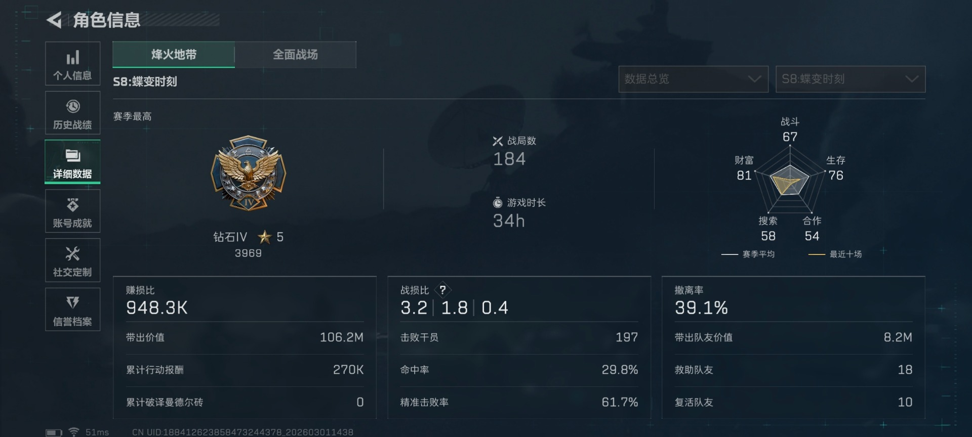 SJZQM458907三角洲行动账号详情图21