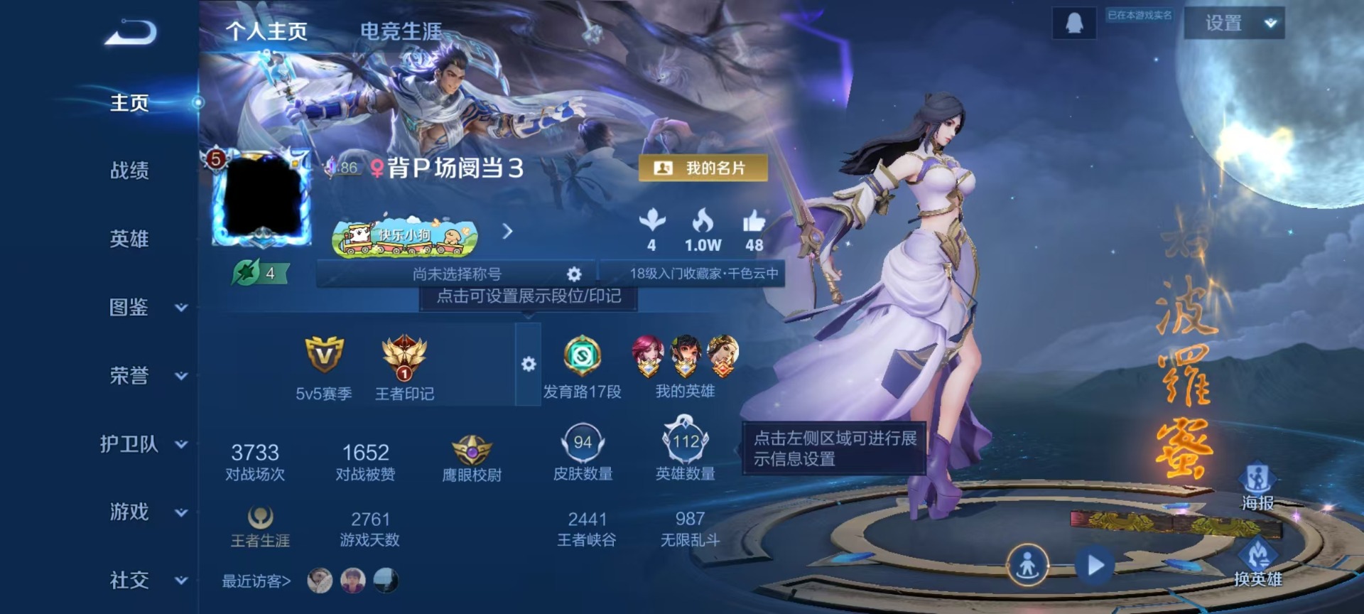 WZCMW4208582王者荣耀账号详情图2