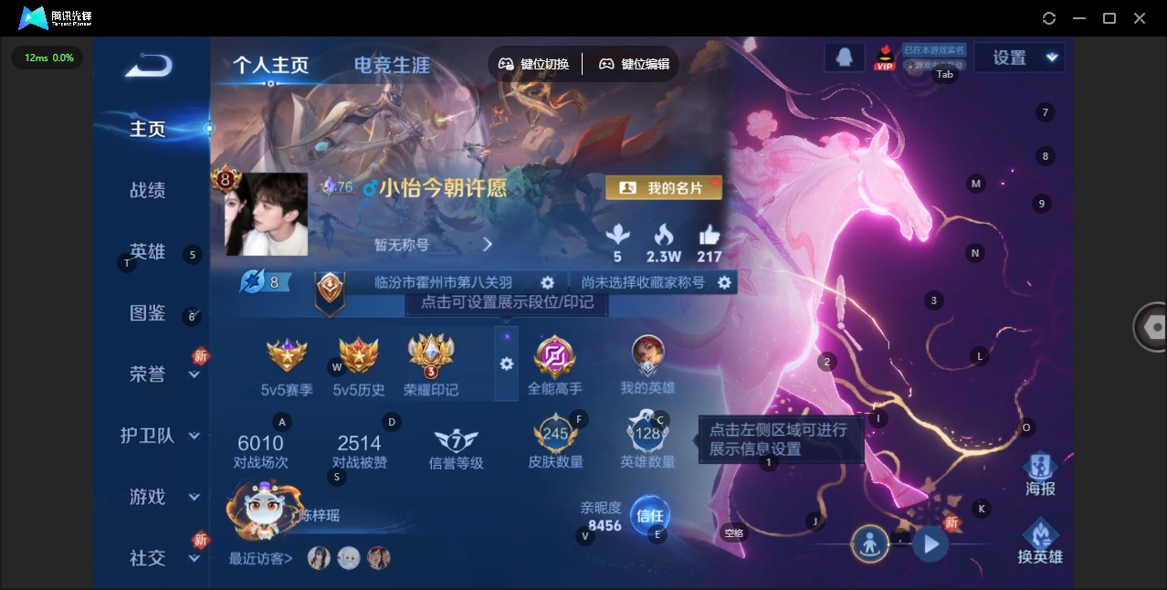 WZQM4216222王者荣耀账号详情图6