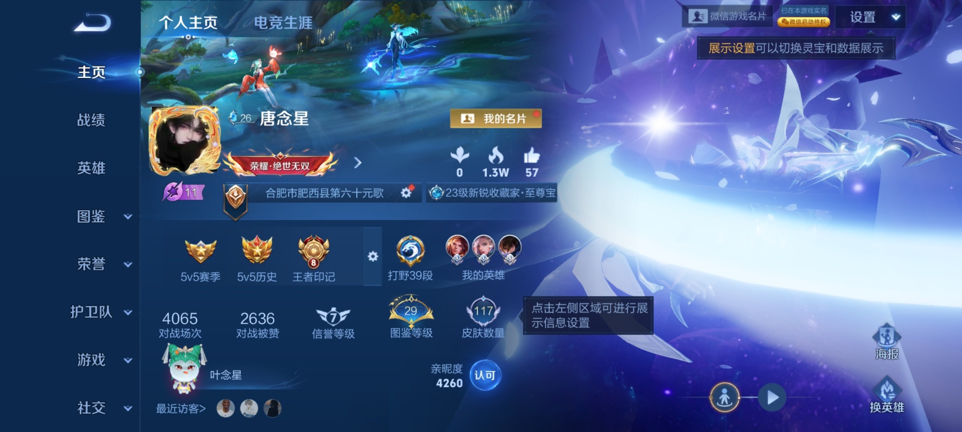 WZQM4216676王者荣耀账号详情图4