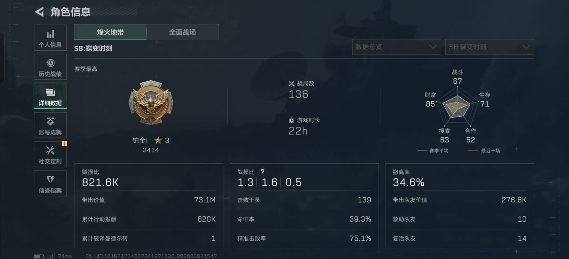 SJZQM459872三角洲行动账号详情图12