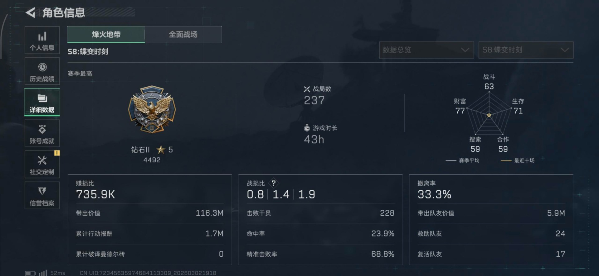 SJZQM466514三角洲行动账号详情图21 SJZQM466514三角洲行动账号详情图21