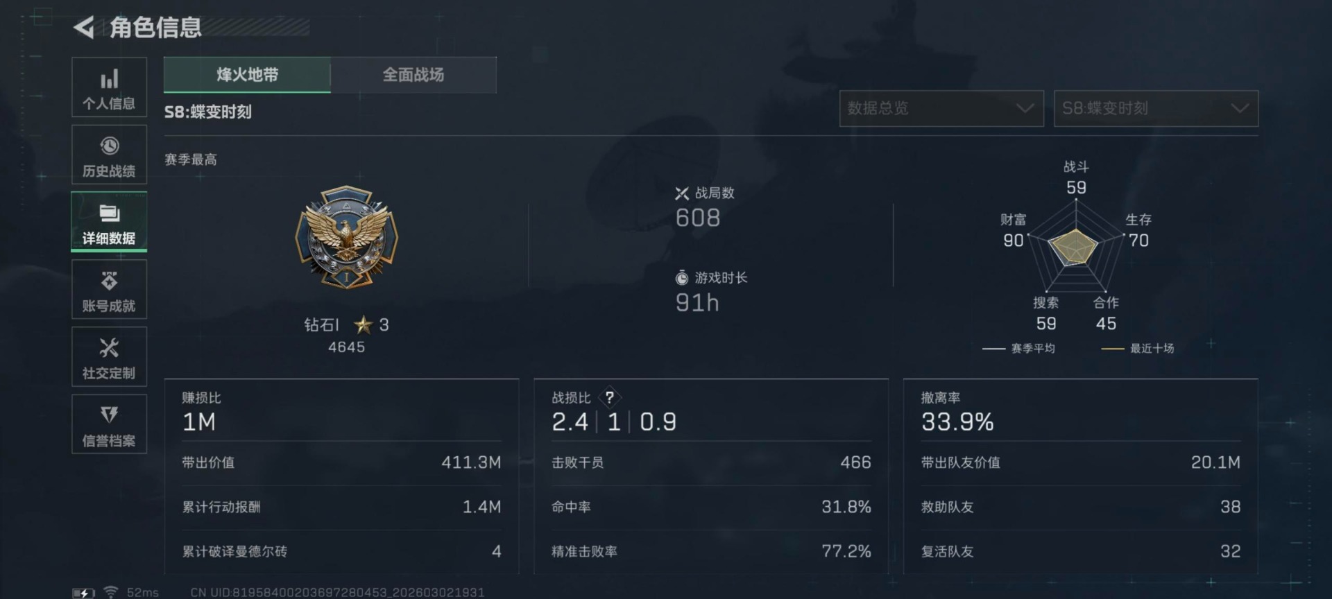 SJZQM466519三角洲行动账号详情图28 SJZQM466519三角洲行动账号详情图28