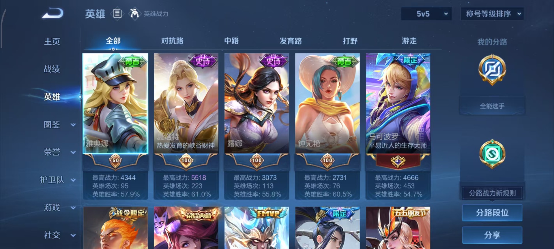 WZQM4205707王者荣耀账号详情图14