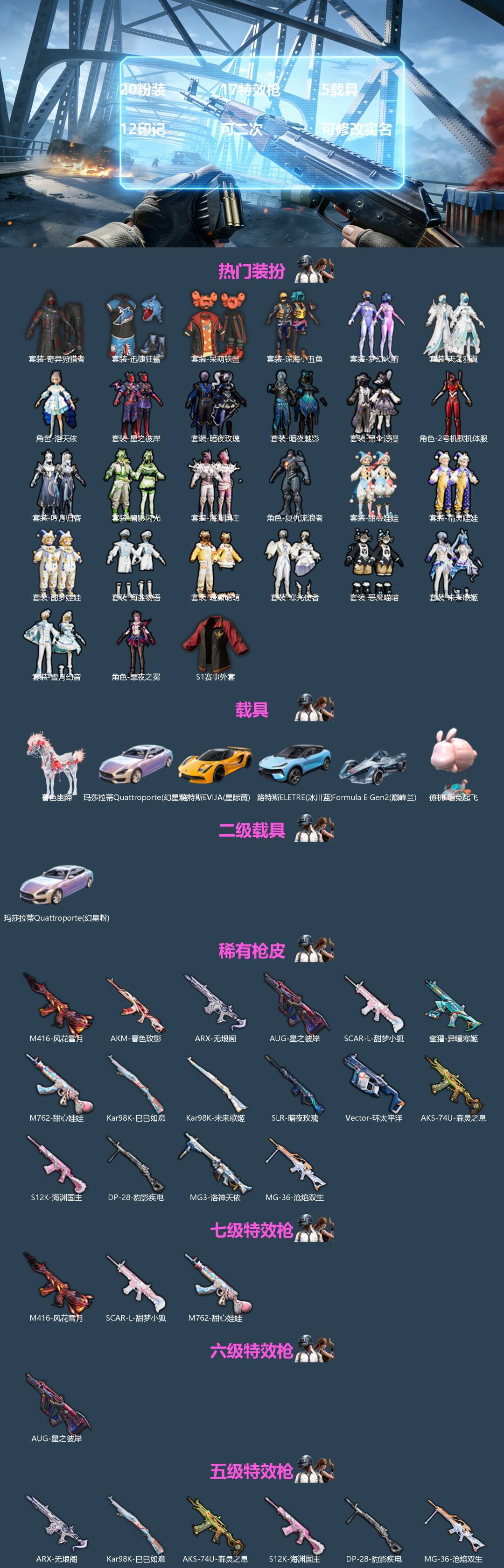 HPQM4113214和平精英账号详情图3