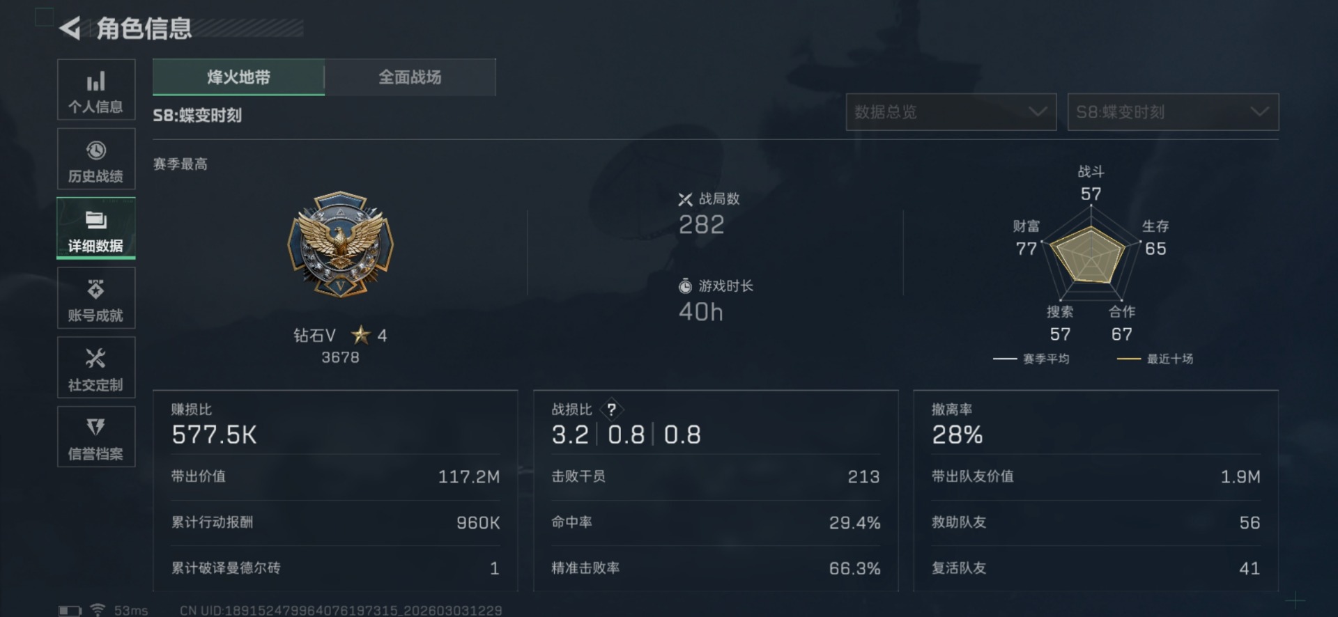 SJZQM467882三角洲行动账号详情图5 SJZQM467882三角洲行动账号详情图5