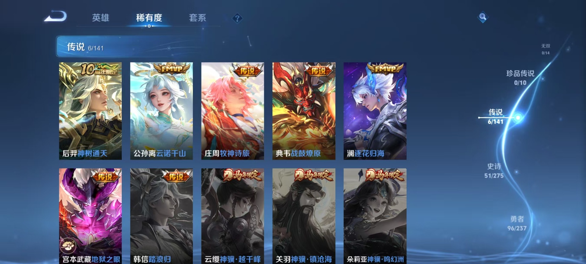 WZLX4226262王者荣耀账号详情图7