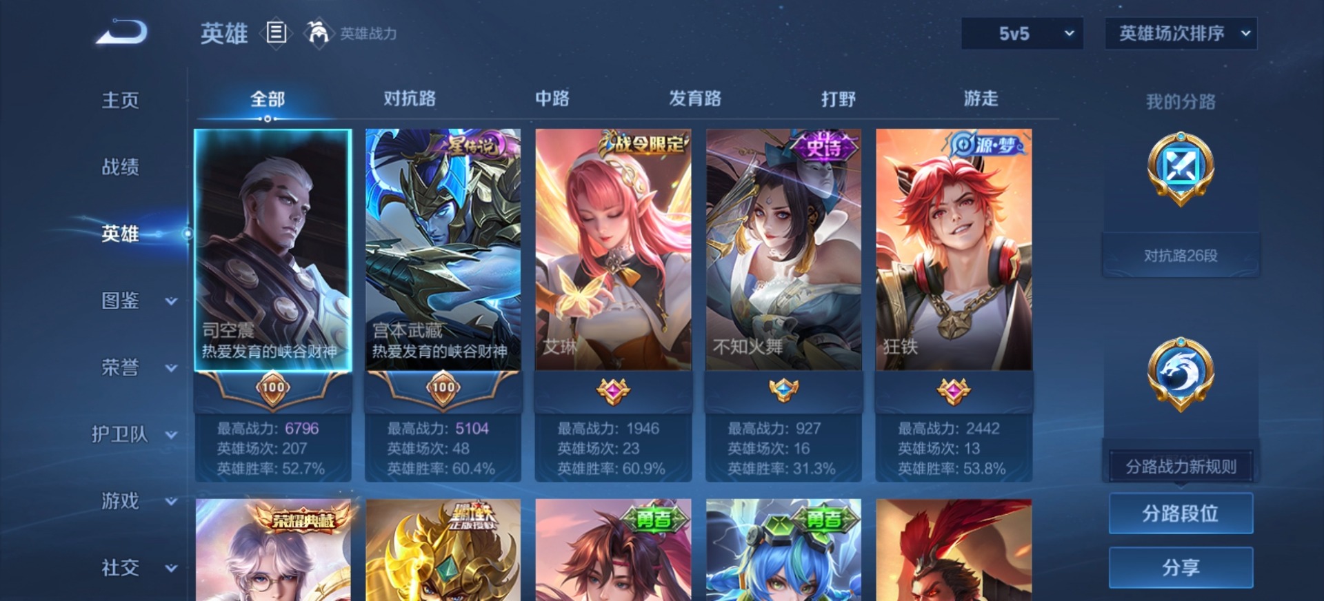 WZQM4206959王者荣耀账号详情图14