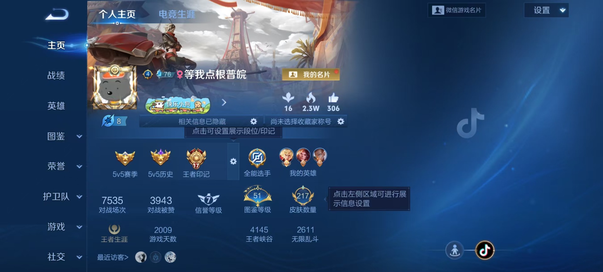 WZQM4207011王者荣耀账号详情图15