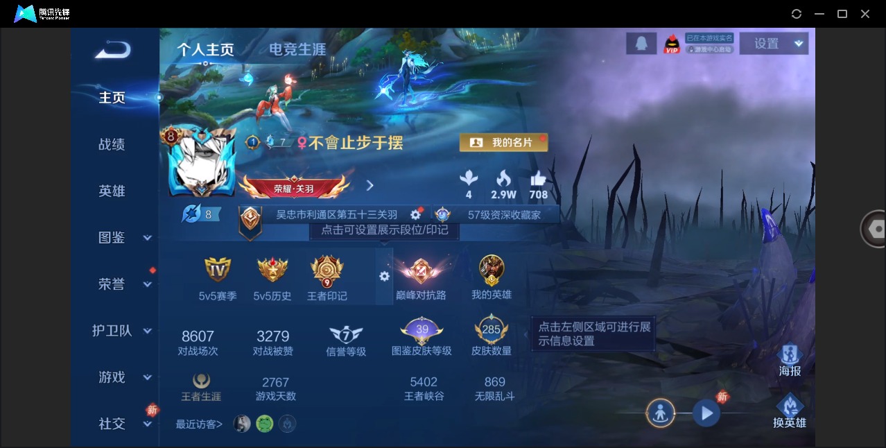 WZQM4208265王者荣耀账号详情图4