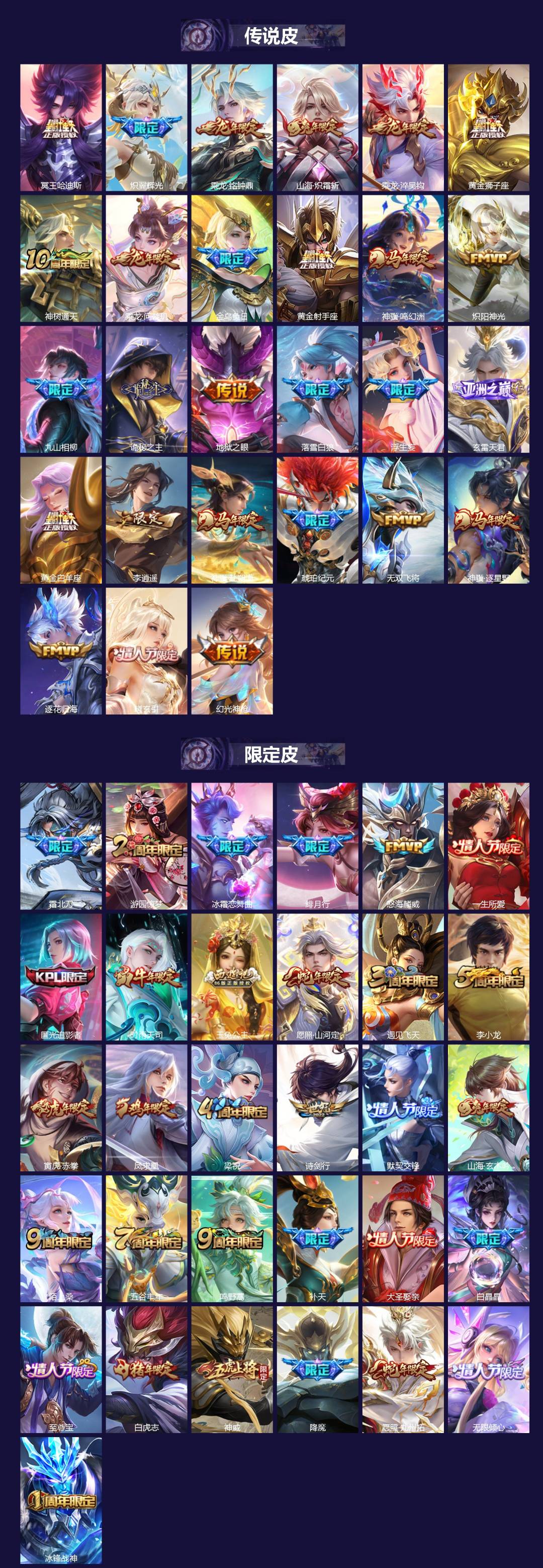 WZQM4210679王者荣耀账号详情图3