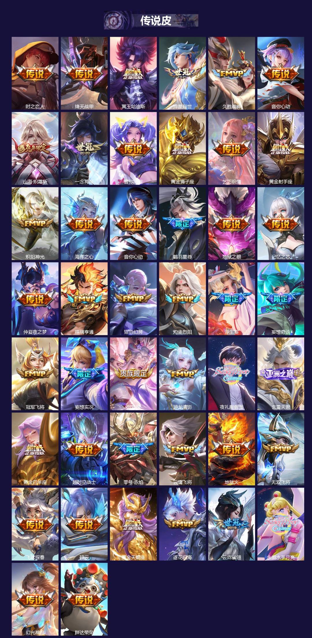 WZQM4210682王者荣耀账号详情图3