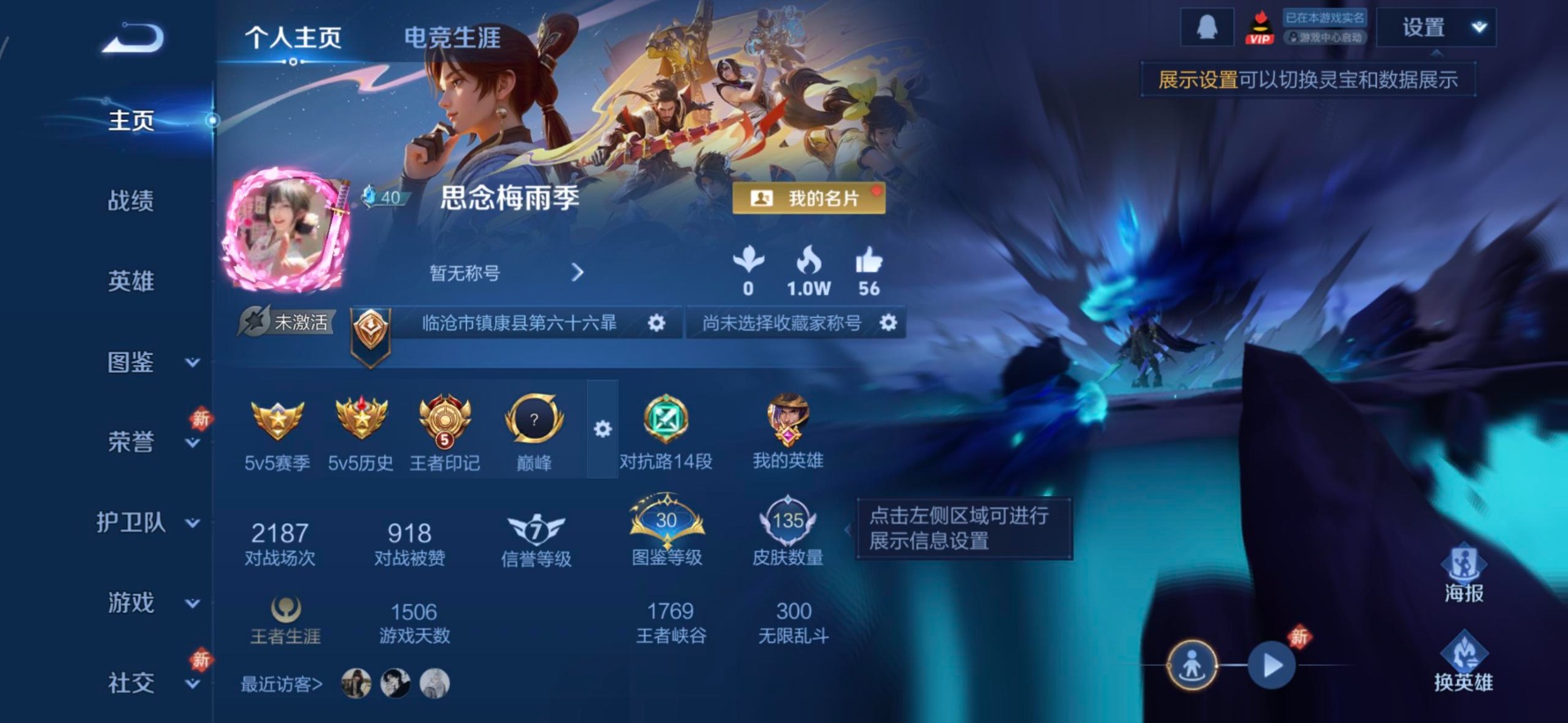 WZQM4231390王者荣耀账号详情图15