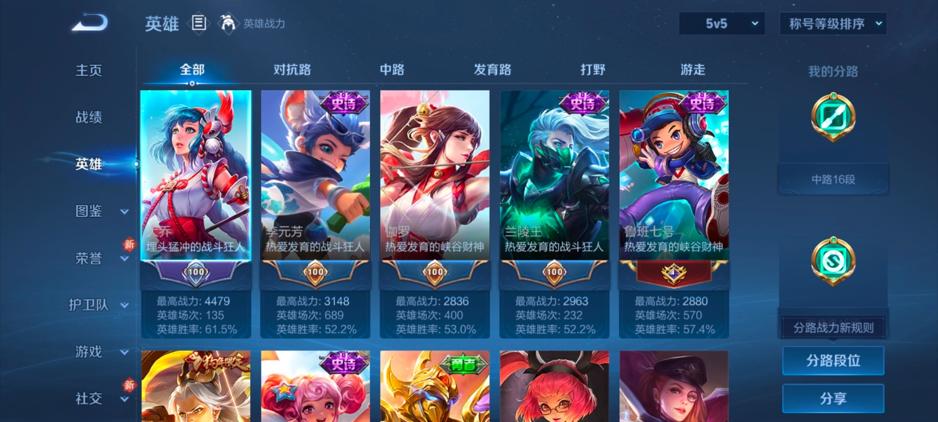 WZQM4211440王者荣耀账号详情图4