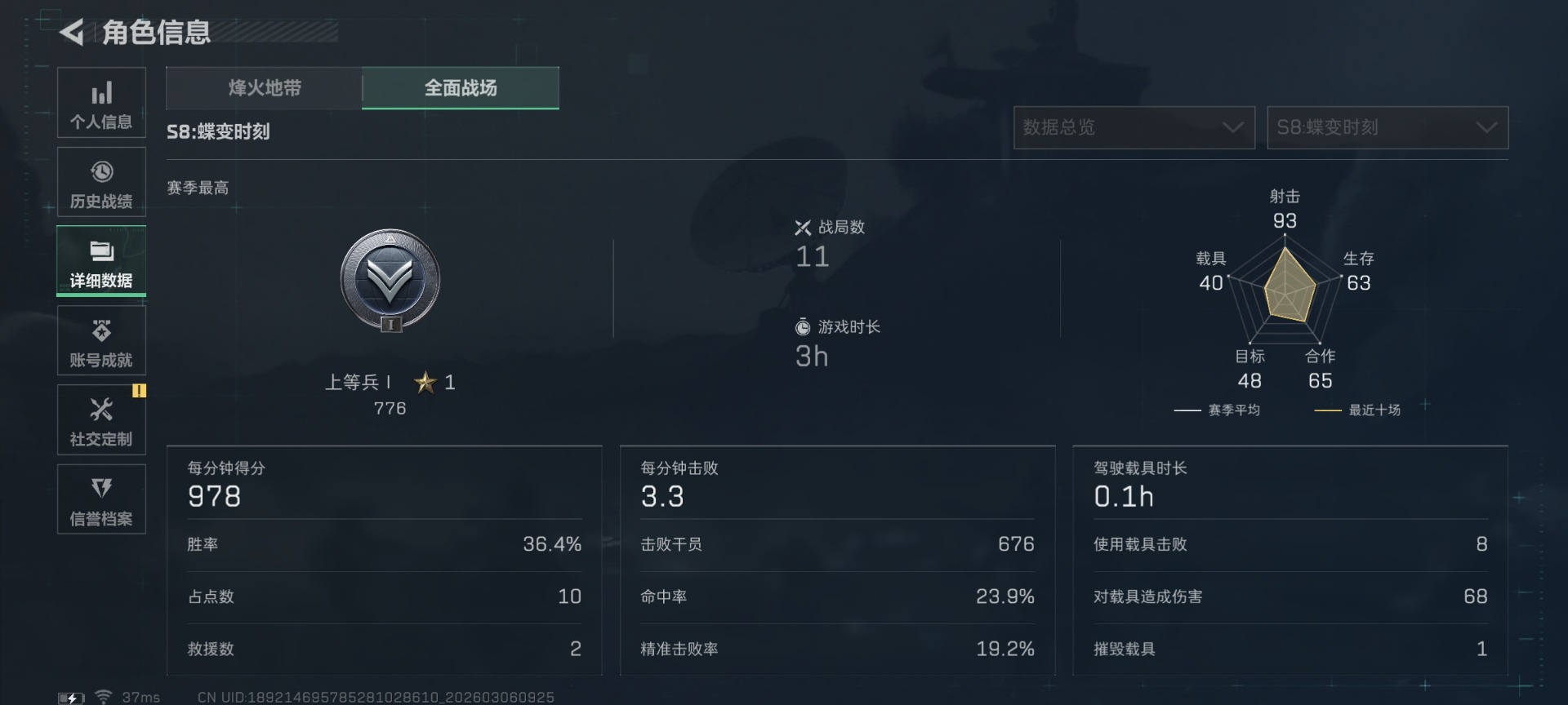 SJZQM463258三角洲行动账号详情图6 SJZQM463258三角洲行动账号详情图6