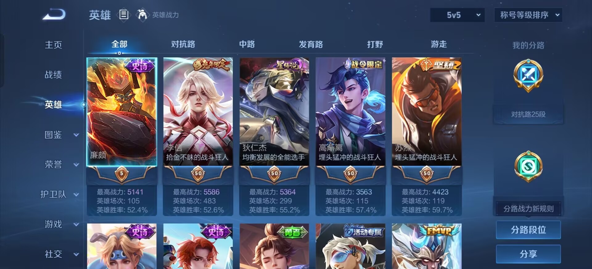 WZQM4233570王者荣耀账号详情图4