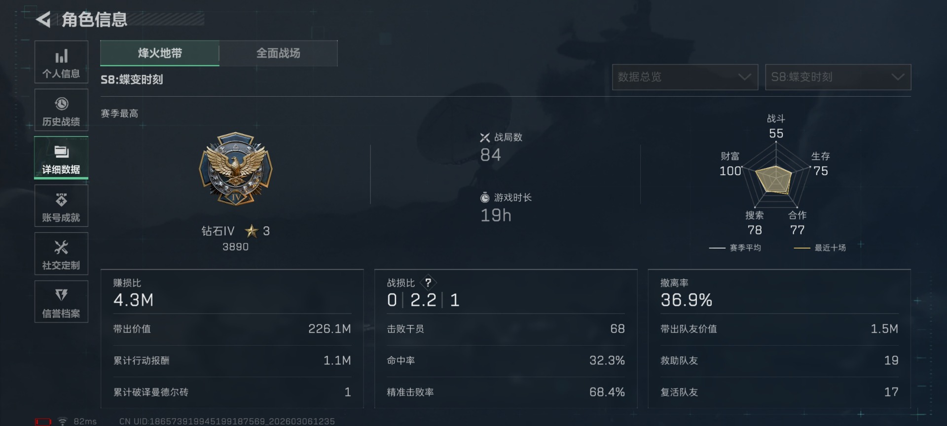 SJZQM463402三角洲行动账号详情图5 SJZQM463402三角洲行动账号详情图5