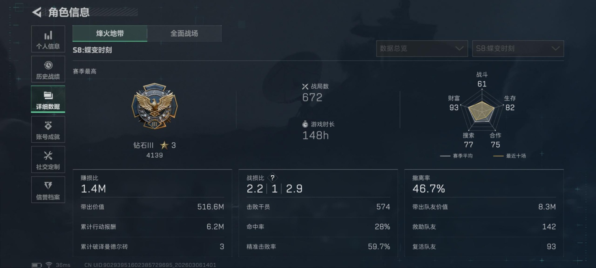 SJZCMW468055三角洲行动账号详情图15 SJZCMW468055三角洲行动账号详情图15