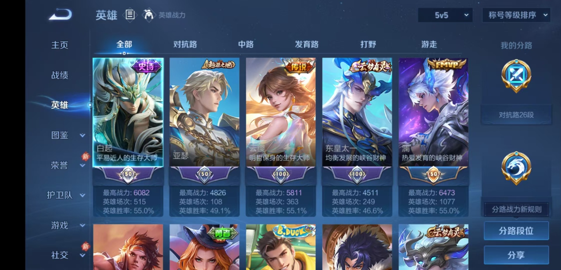 WZQM4213821王者荣耀账号详情图4