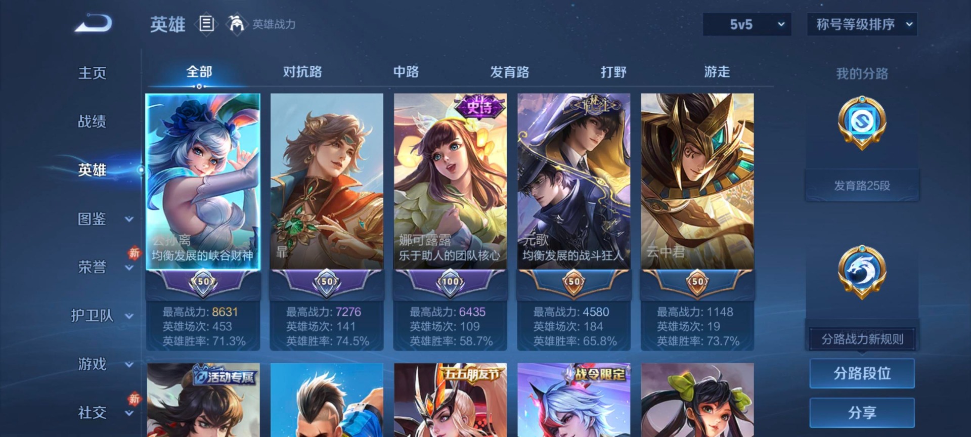 WZLX4219644王者荣耀账号详情图7