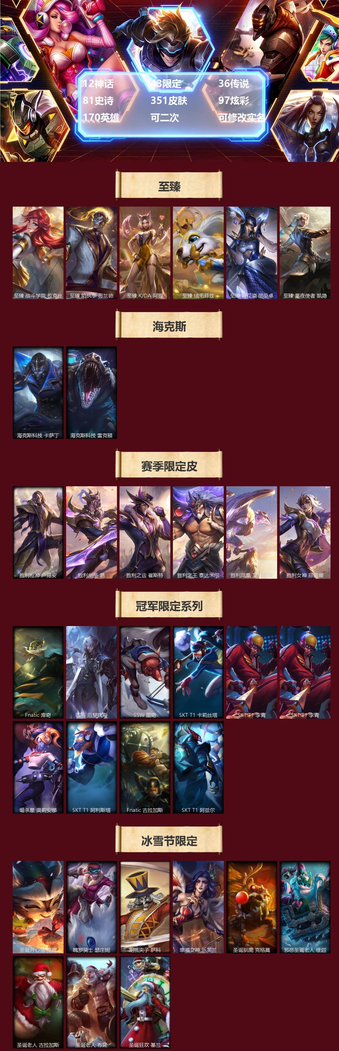 LOLCMW422943英雄联盟账号详情图2