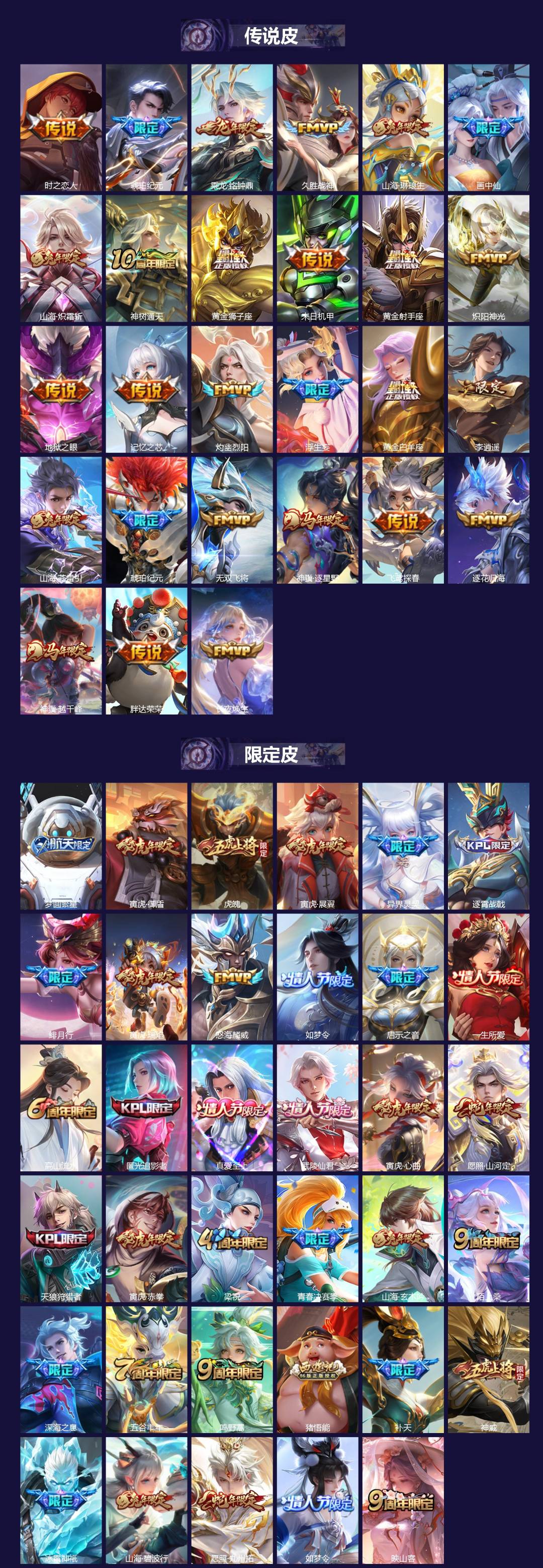 WZLX4219708王者荣耀账号详情图2