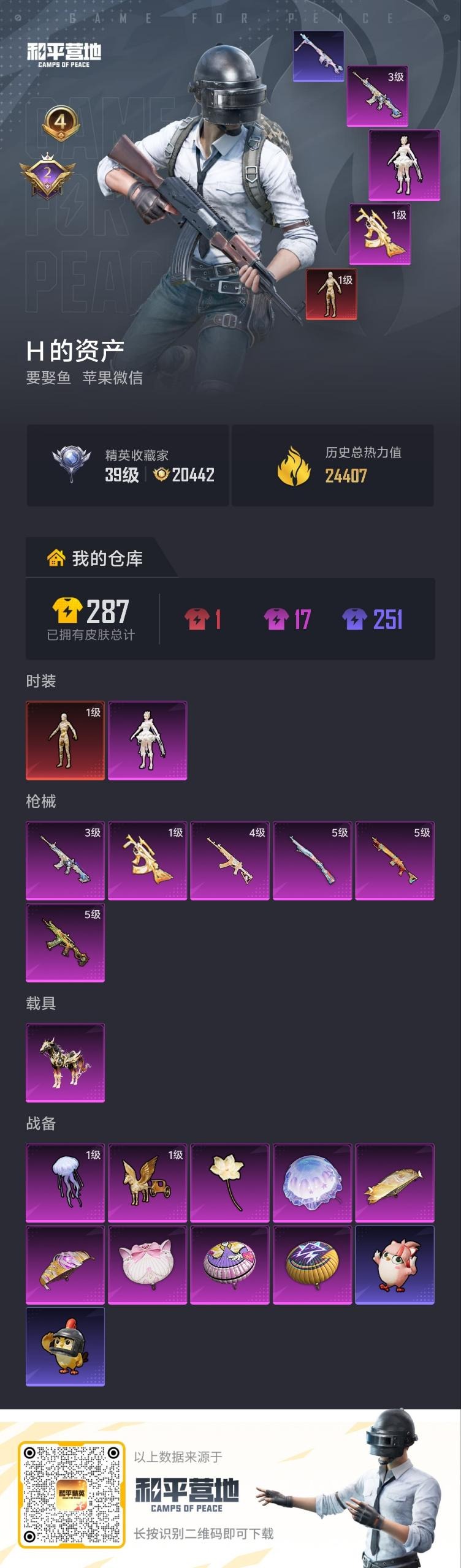 HPLX4133303和平精英账号详情图18