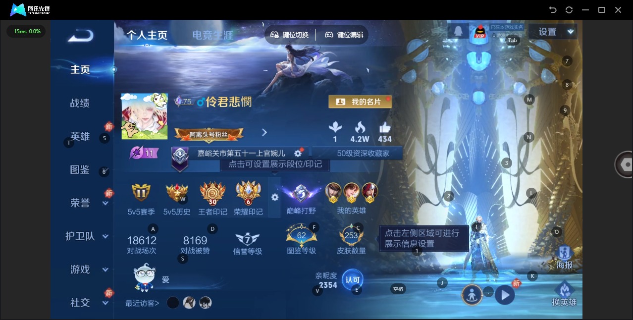 WZLX4238125王者荣耀账号详情图5