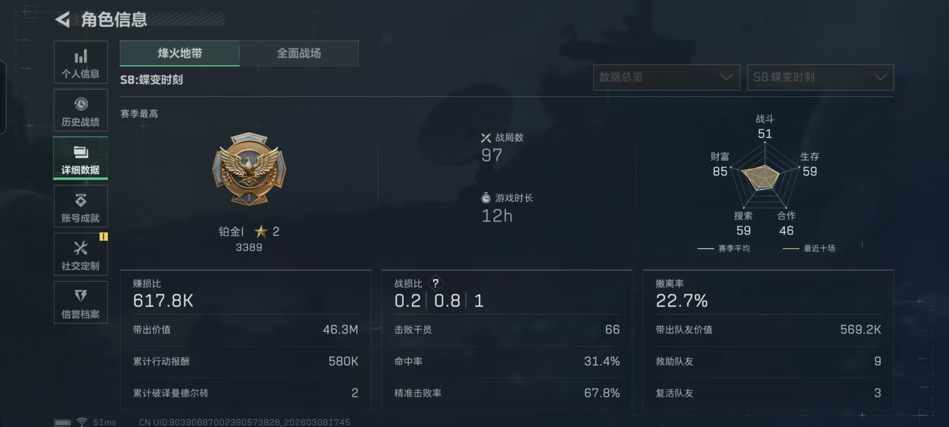 SJZQM473481三角洲行动账号详情图27