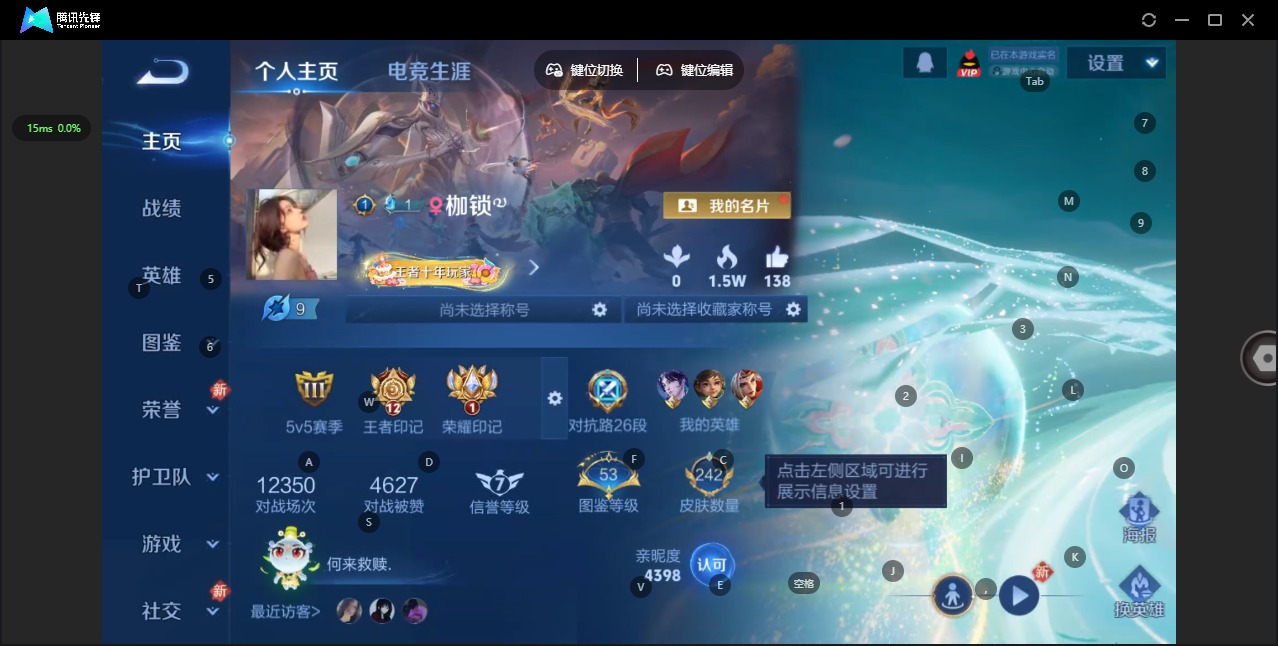 WZQM4221461王者荣耀账号详情图4