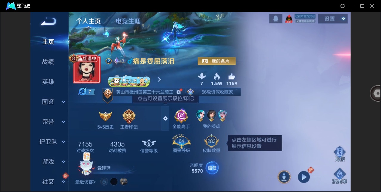 WZQM4216464王者荣耀账号详情图4