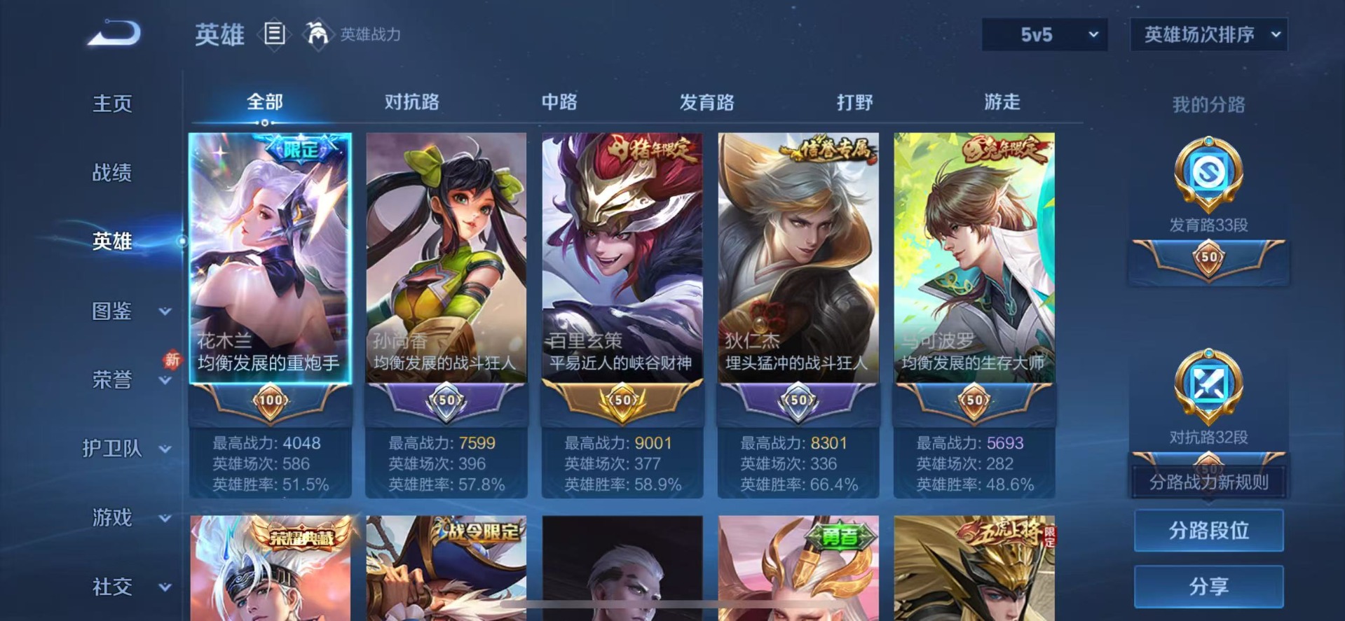 WZQM4217443王者荣耀账号详情图6