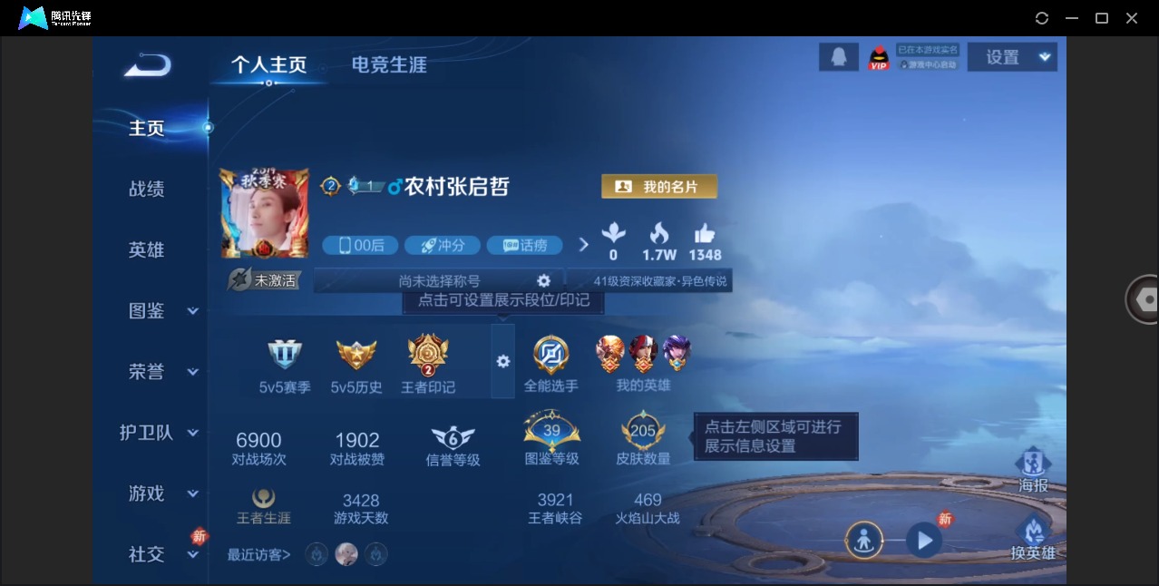 WZQM4217468王者荣耀账号详情图4