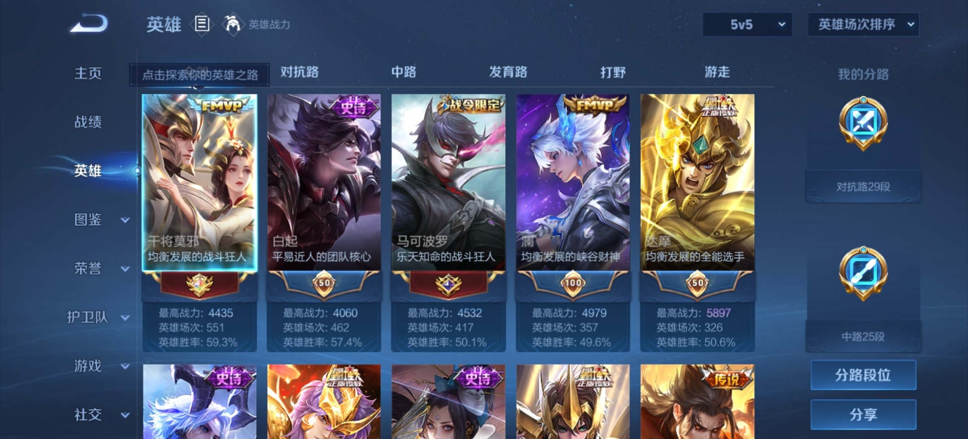 WZQM4220583王者荣耀账号详情图16
