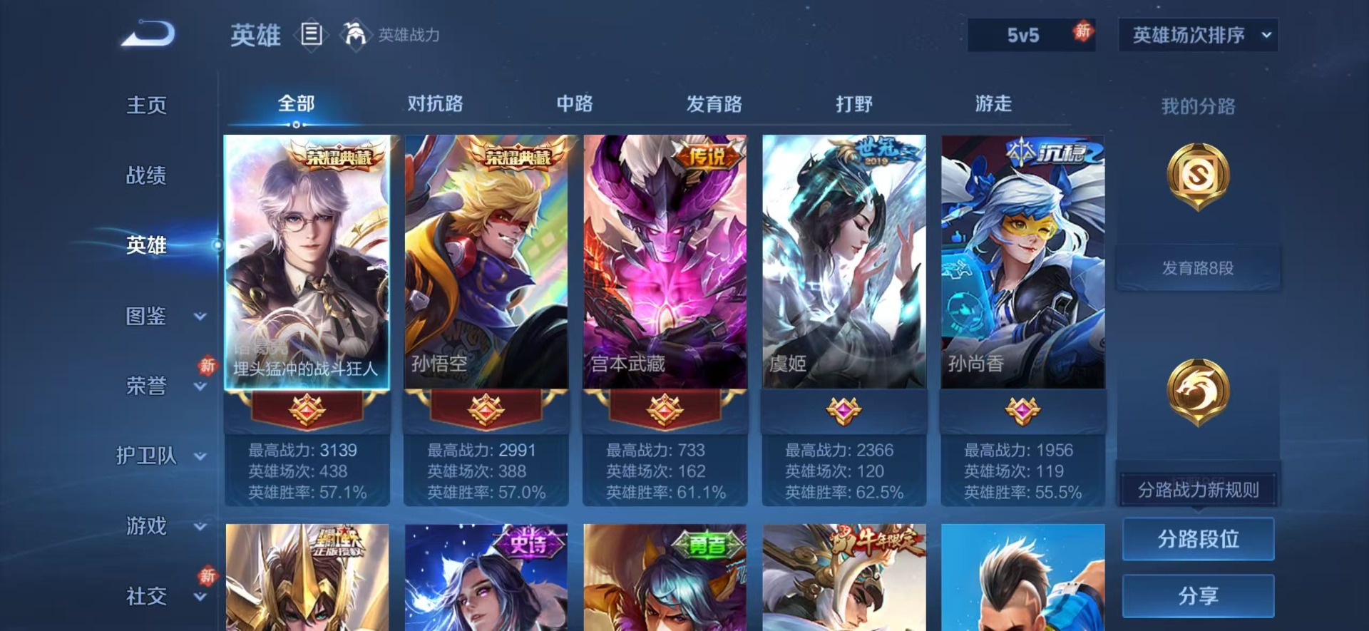 WZQM4244226王者荣耀账号详情图6