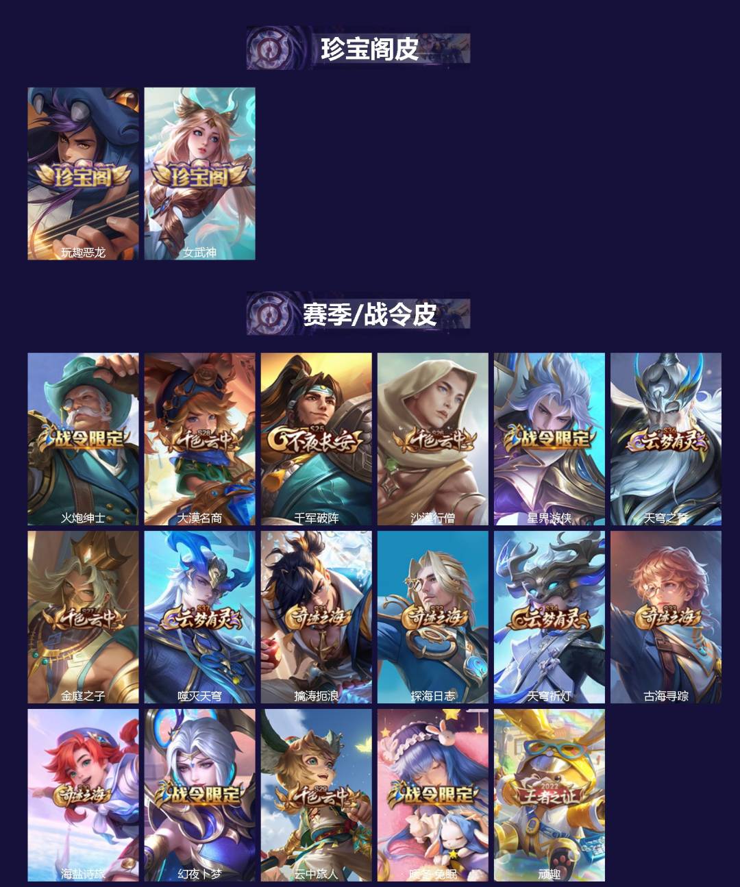 WZLX4226147王者荣耀账号详情图2 WZLX4226147王者荣耀账号详情图2