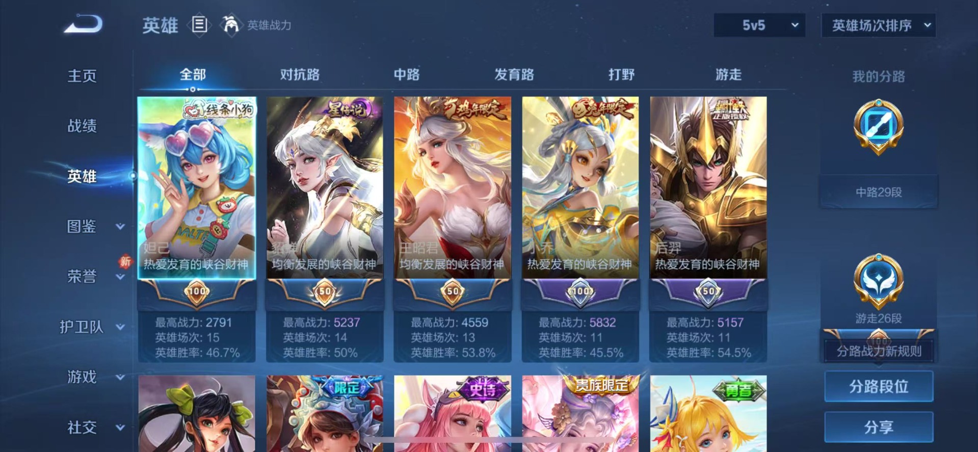 WZQM4244775王者荣耀账号详情图6 WZQM4244775王者荣耀账号详情图6