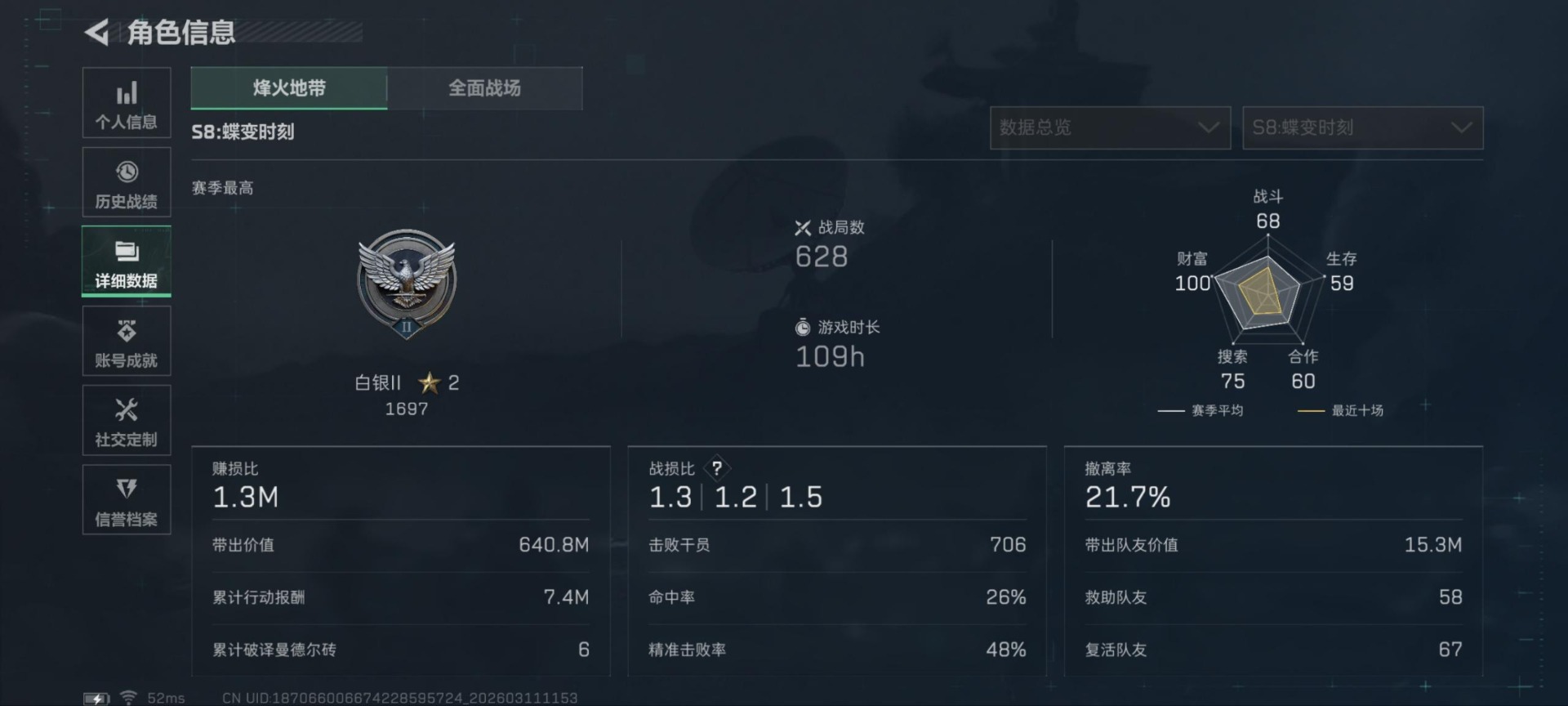 SJZQM468488三角洲行动账号详情图7 SJZQM468488三角洲行动账号详情图7