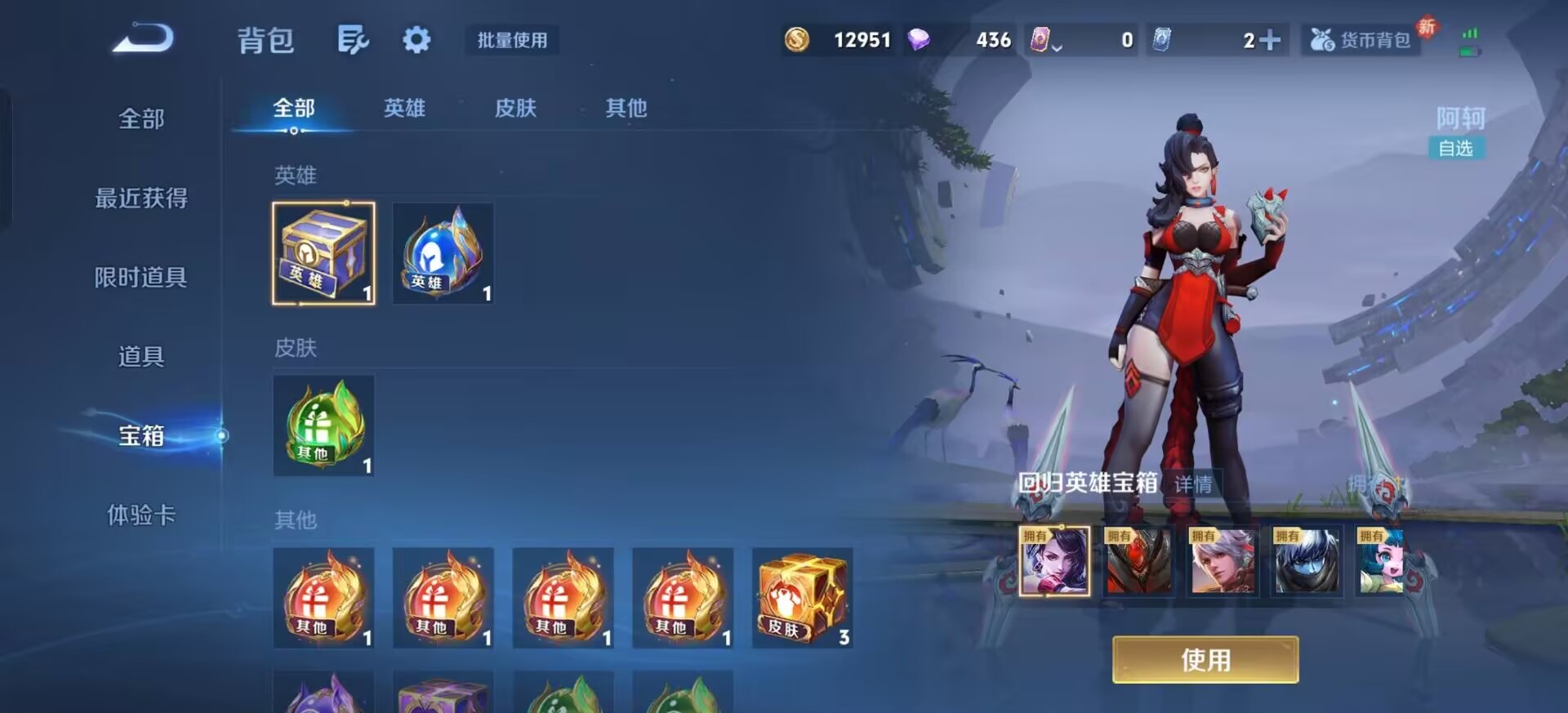 WZLX4226458王者荣耀账号详情图6